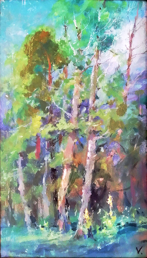 «Пори року. Літо». 2002. Полотно, олія